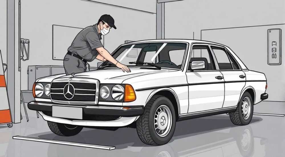 Как снять напольное покрытие на мерседесе w202