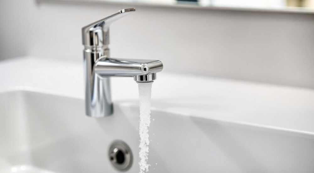 Как снять переключатель на смесителе в ванной