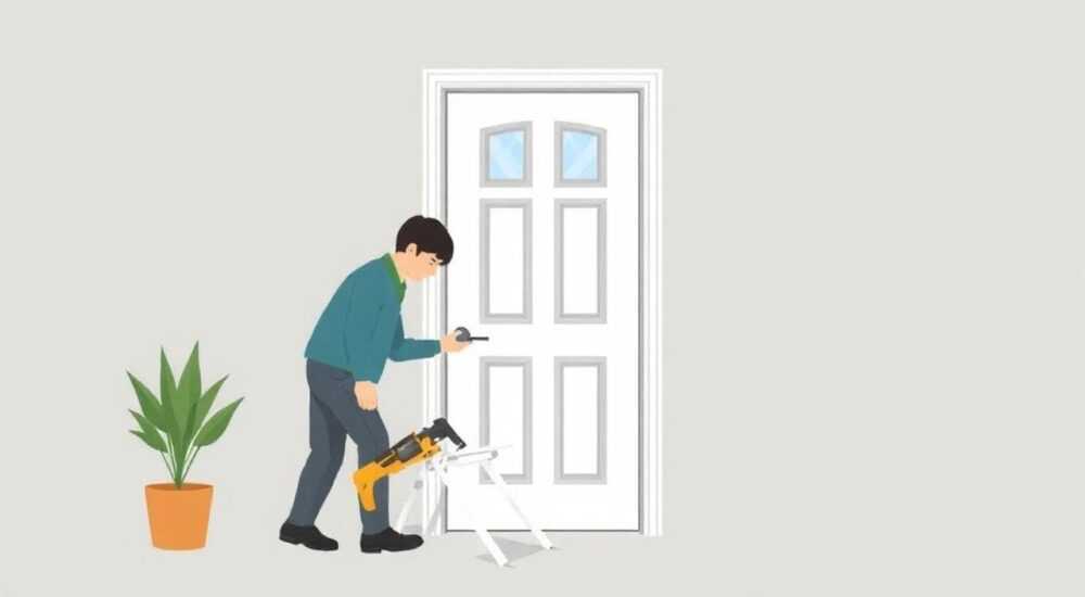 Как снять пластиковые наличники с уличной двер