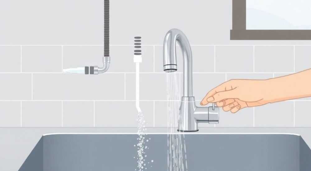 Как снять подводку со смесителя grohe гибкую