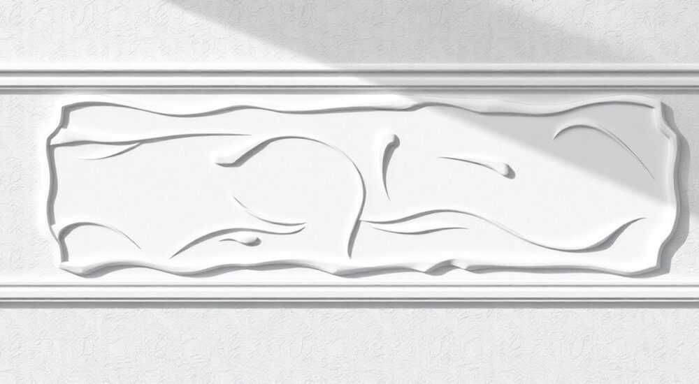Как снять слепок с лепнины на стене