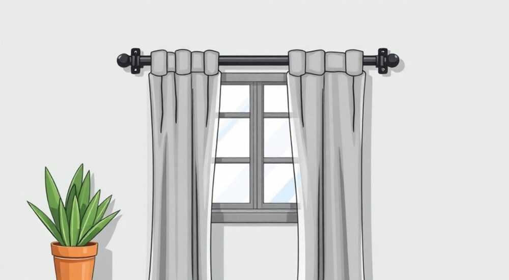 Как собирать карниз из шины на стену