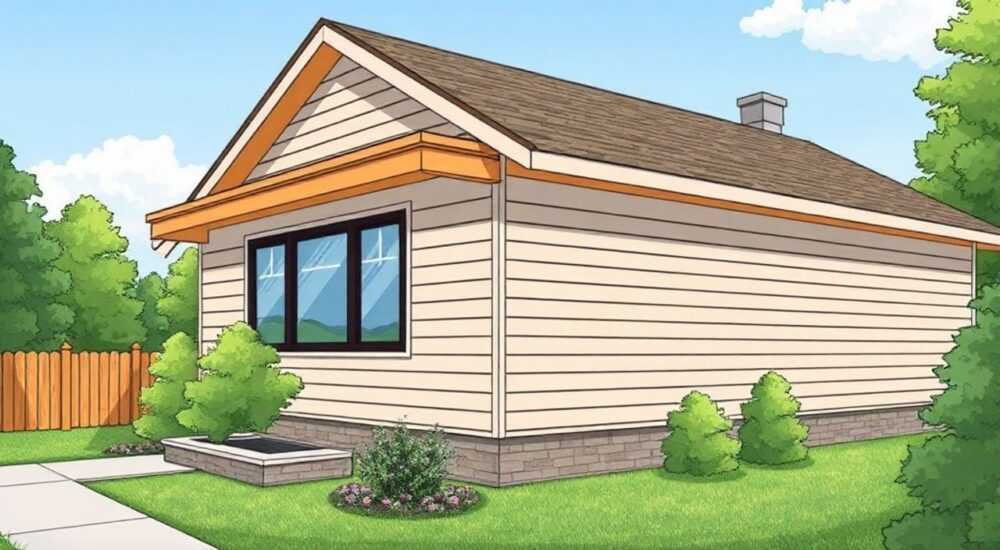 Как собирать сайдингом карниз