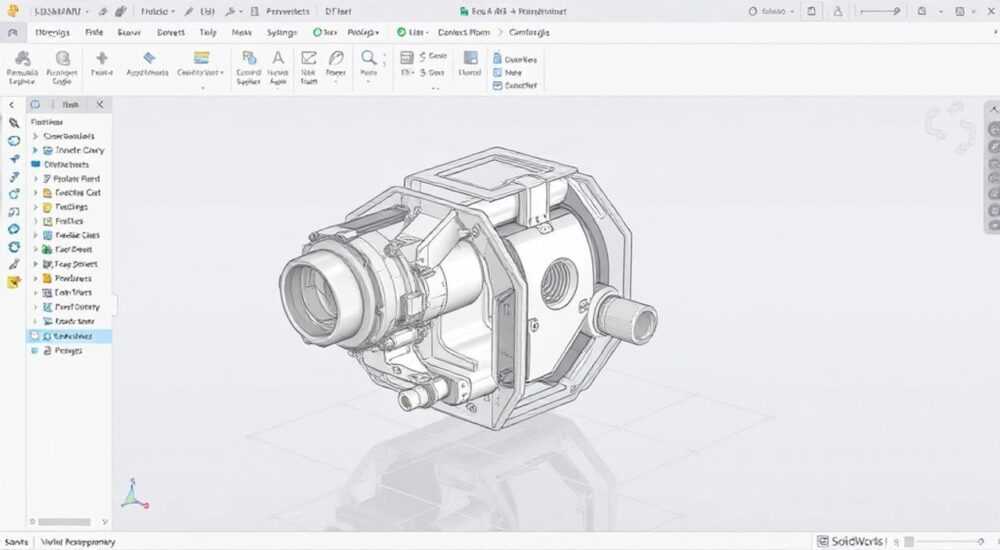 Как сохранить деталь из сборки solidworks