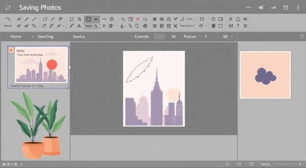 Как сохранить фото из презентации powerpoint