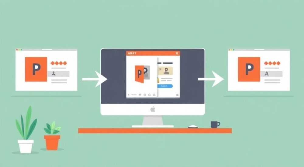 Как сохранить и отправить презентацию в powerpoint