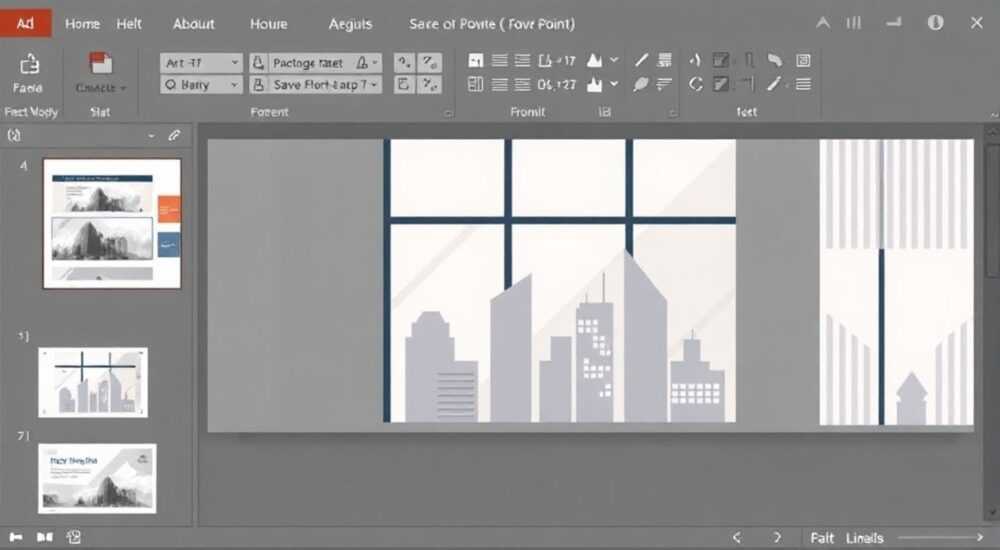 Как сохранить макет в powerpoint