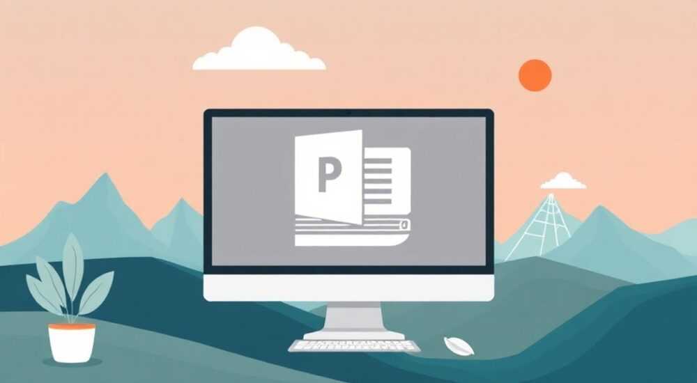 Как сохранить презентацию на рабочий стол с powerpoint