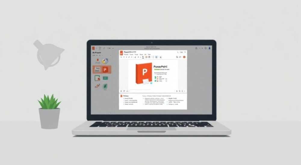 как сохранить презентацию в powerpoint на ноутбуке