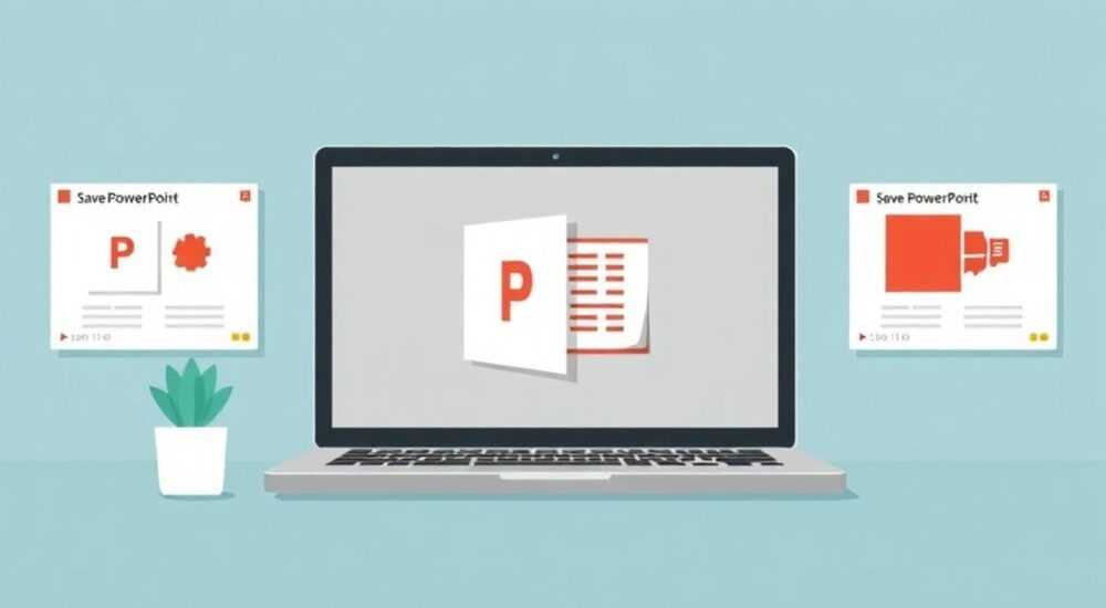 Как сохранить презентацию в powerpoint онлайн на флешку