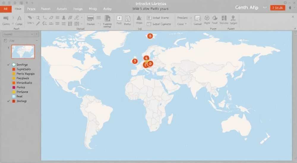 Как создать интерактивную карту в powerpoint пошаговая инструкция