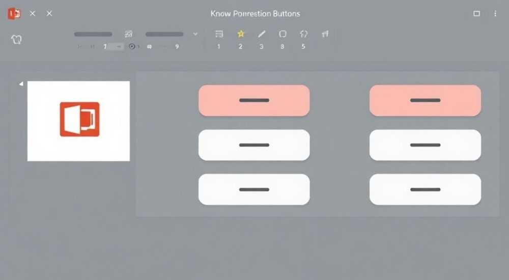 Как создать управляющие кнопки в powerpoint