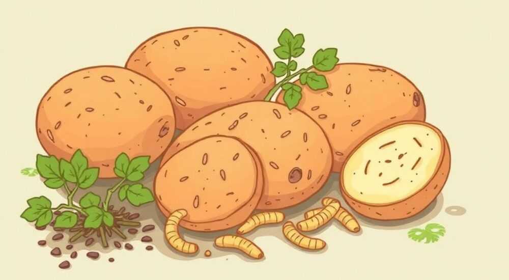Как спасти картошку от проволочника