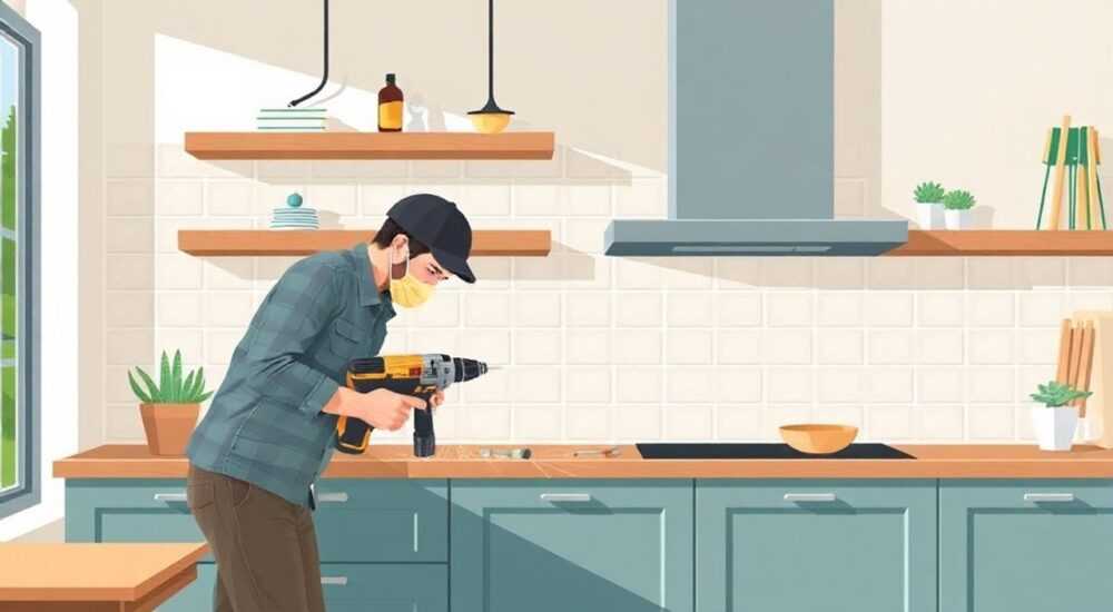 Как сверлить плитку на кухне