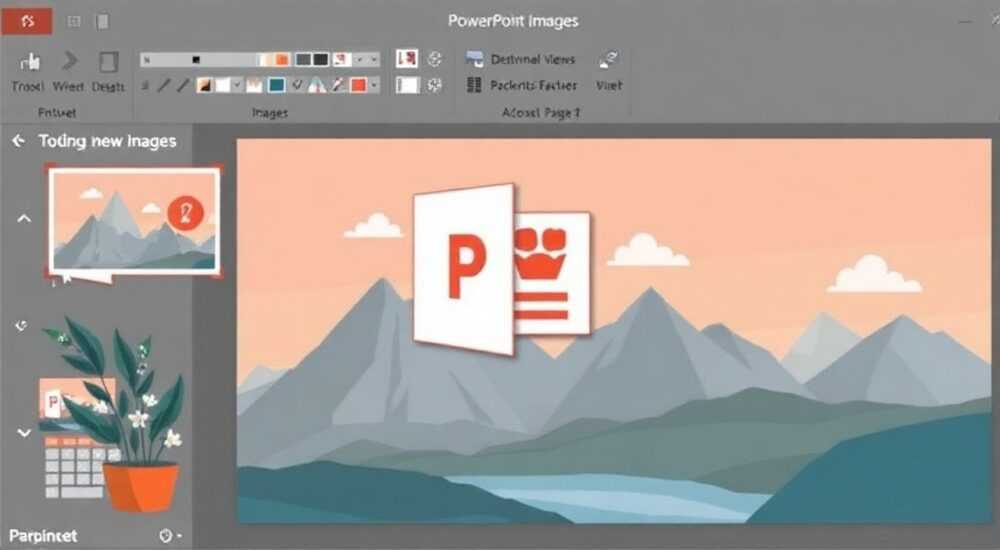 Как сжать картинки в презентации powerpoint