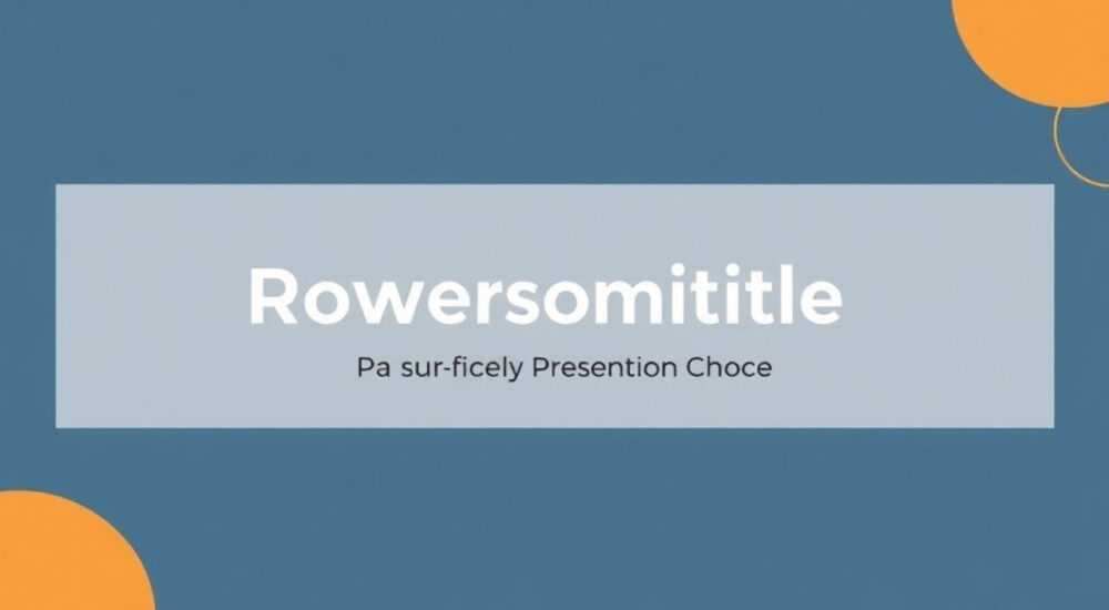 Как убрать заголовок в презентации powerpoint