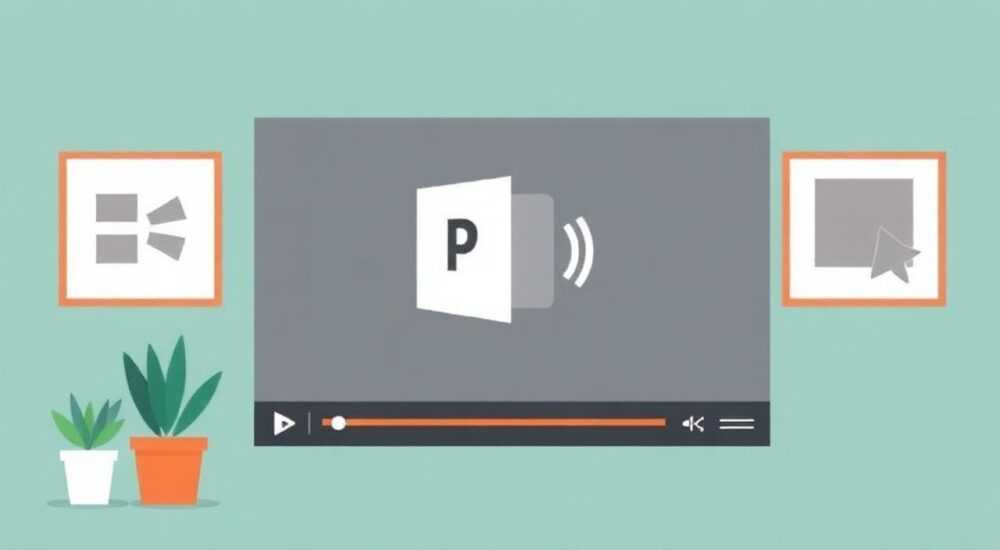 Как убрать звук из видео в презентации powerpoint