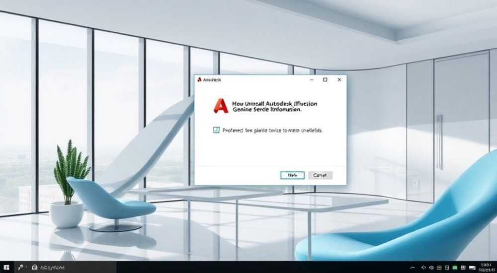 Как удалить autodesk genuine service windows 10