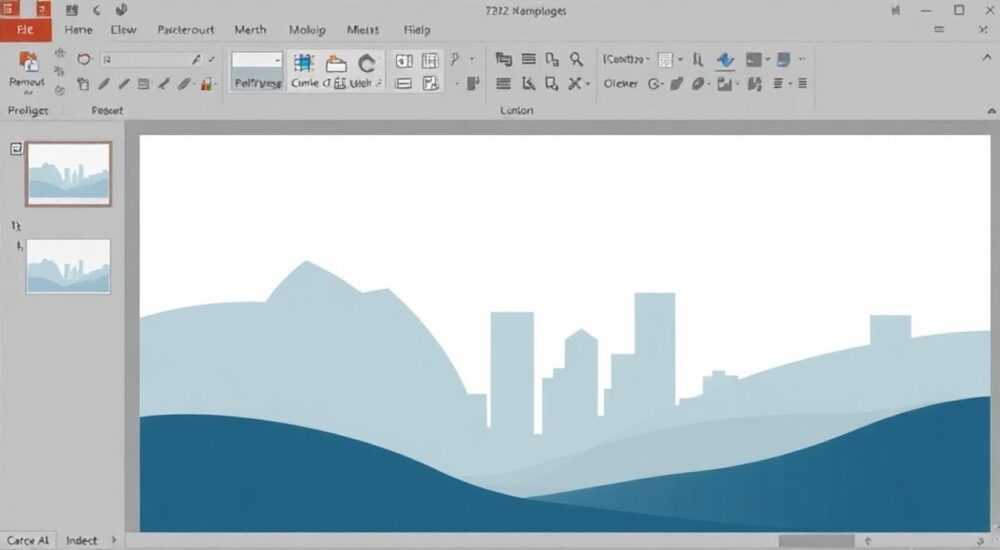 Как удалить фоновый рисунок в powerpoint