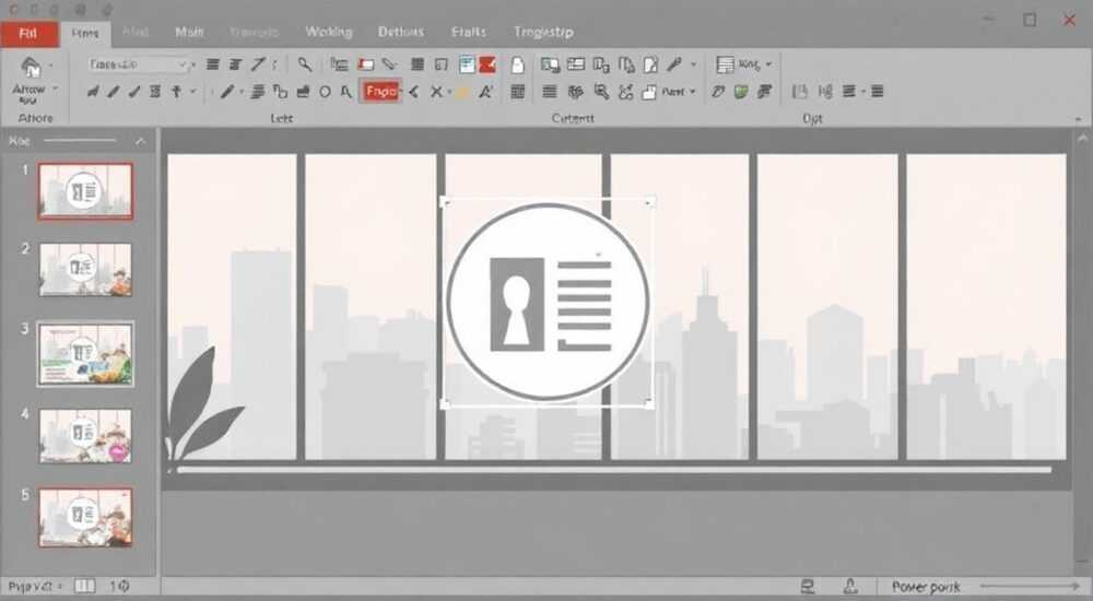 Как удалить водяной знак в powerpoint