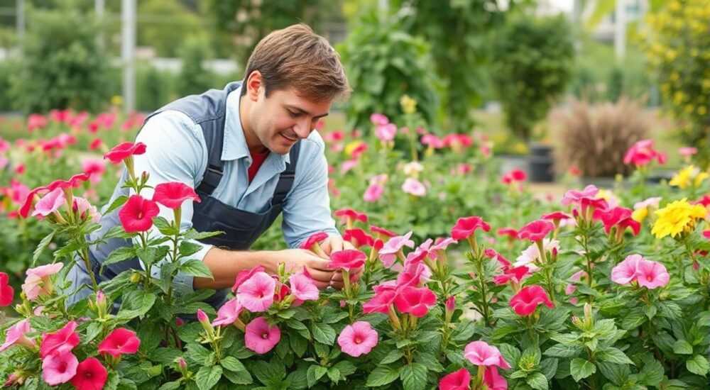 Как ухаживать за кустовой петунией