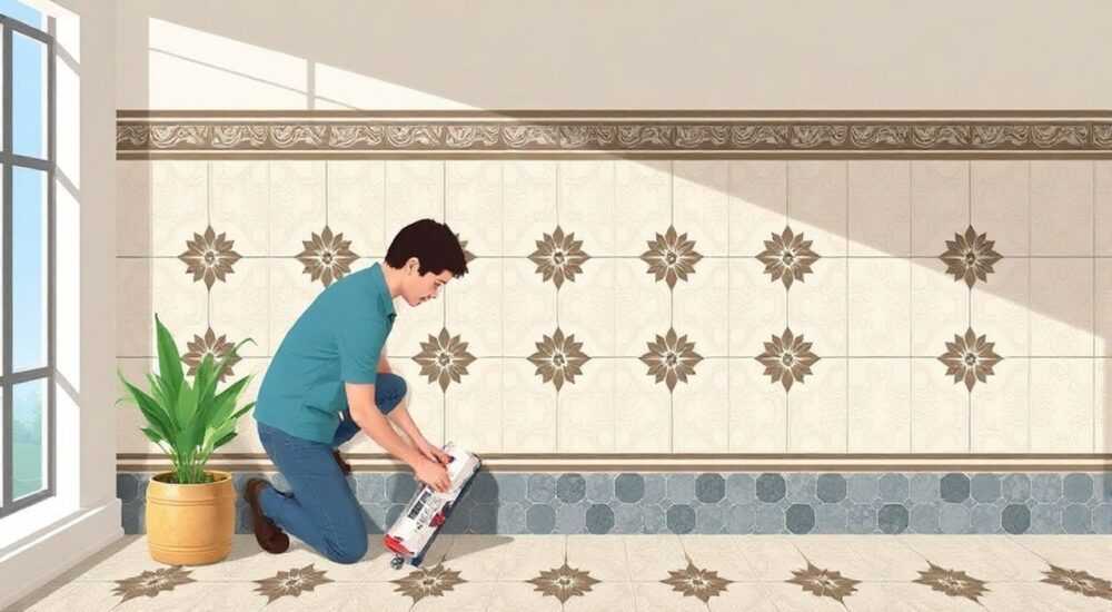Как укладывать декоративную плитку для внутренней отделки