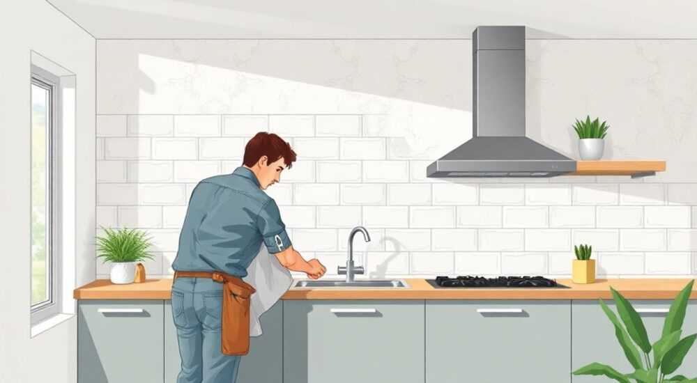 Как укладывать плитку на гипсокартон на кухне