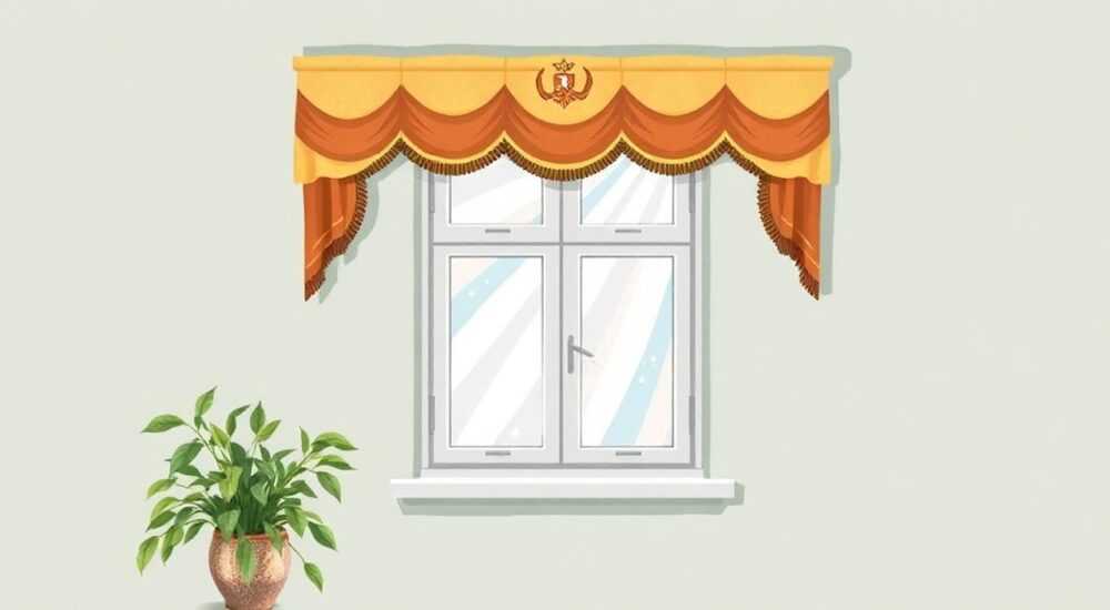 Как украсить совдеповский карниз