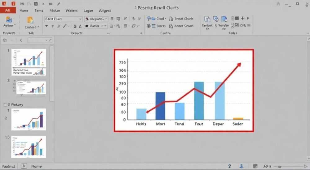 Как уменьшить диаграмму в powerpoint