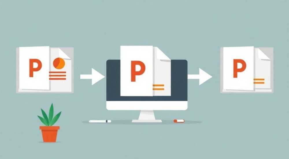 Как уменьшить файл powerpoint