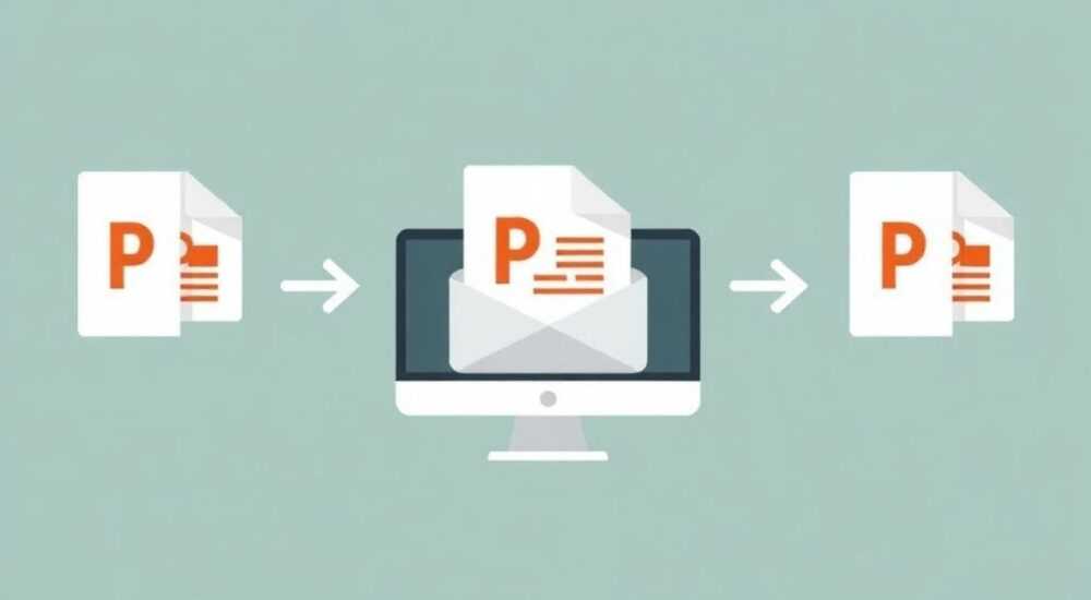 Как уменьшить размер презентации powerpoint для отправки по почте