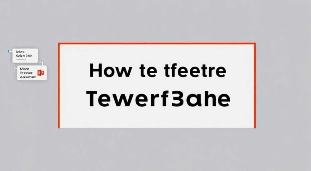 Как уменьшить текст в повер поинте