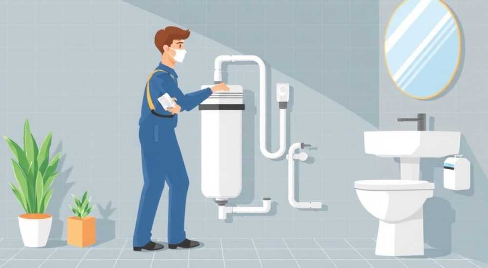Как установить фильтр для воды в ванной