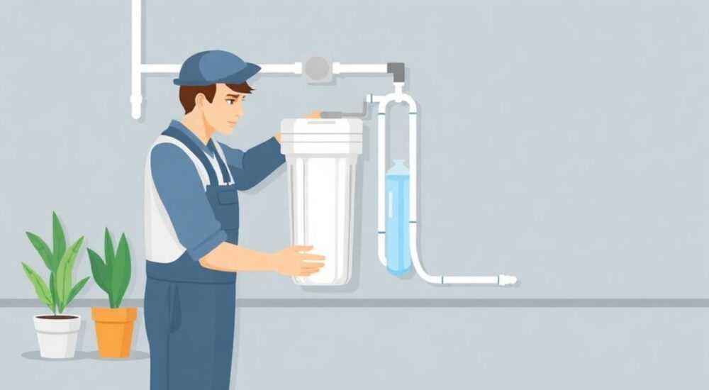 Как установить фильтр очистки воды