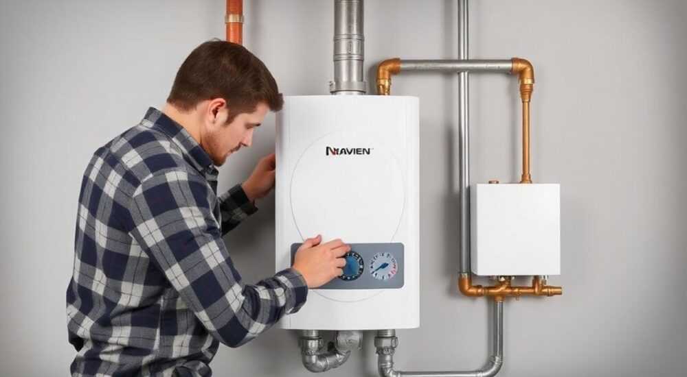 Как установить газовый котел navien