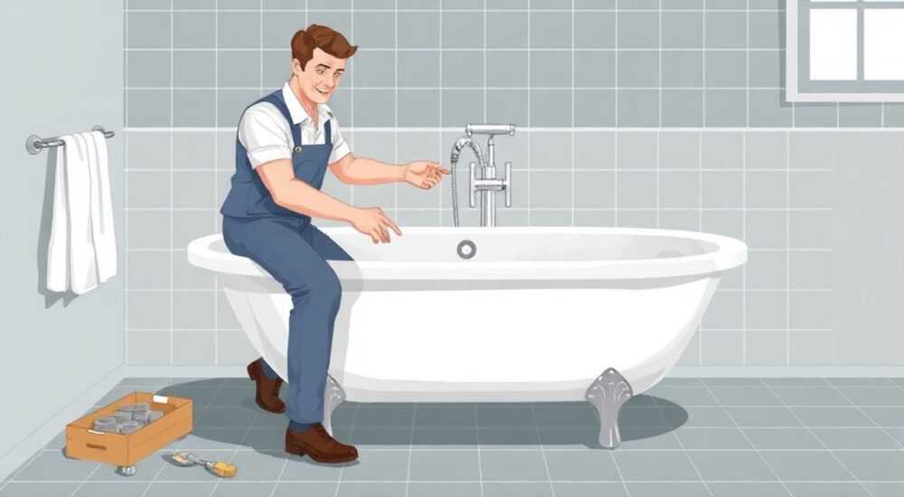 Как установить вкладыш в ванну