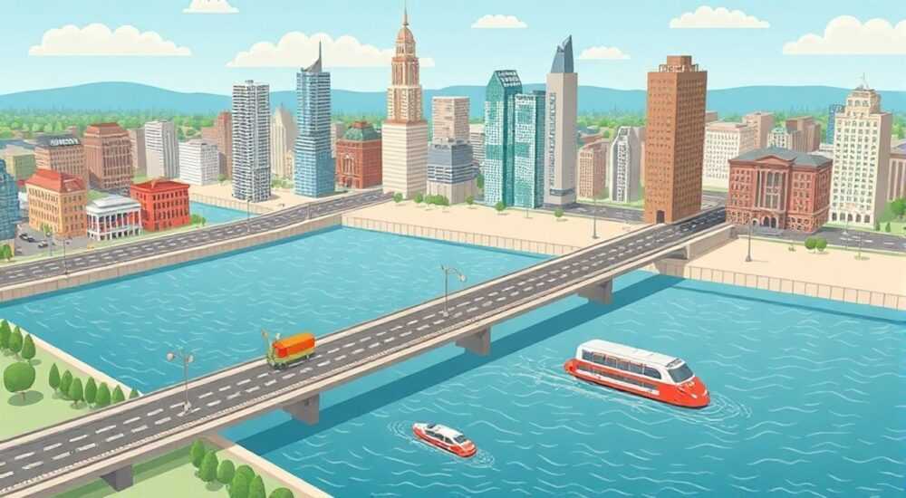 Как устроен город от водопровода до транспорта