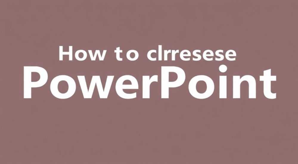 Как увеличить шрифт в powerpoint