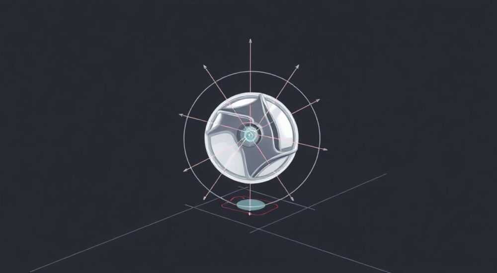 Как в автокаде повернуть 3д объект относительно оси