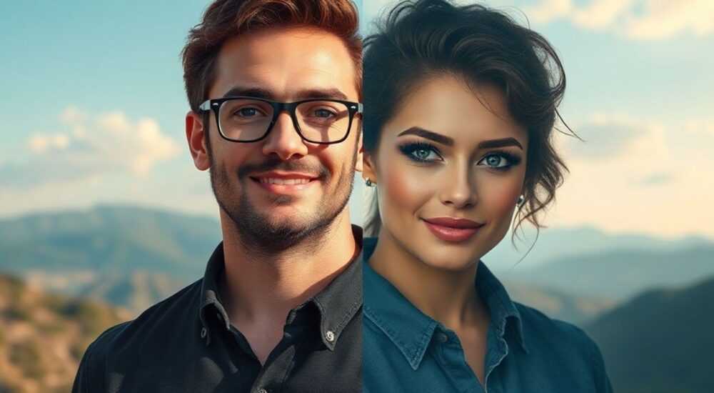 Как в фотошопе объединить 2 фотографии в одну
