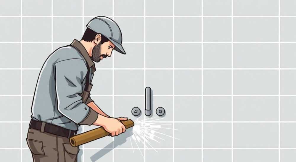 Как в плитке вырезать отверстие под смеситель