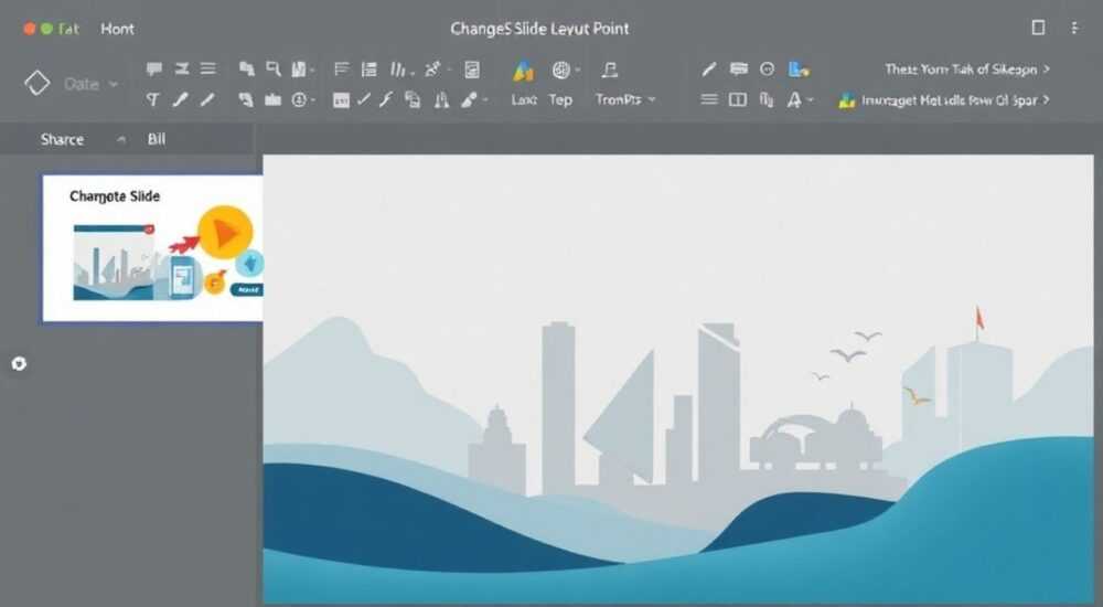 как в powerpoint изменить макет слайда