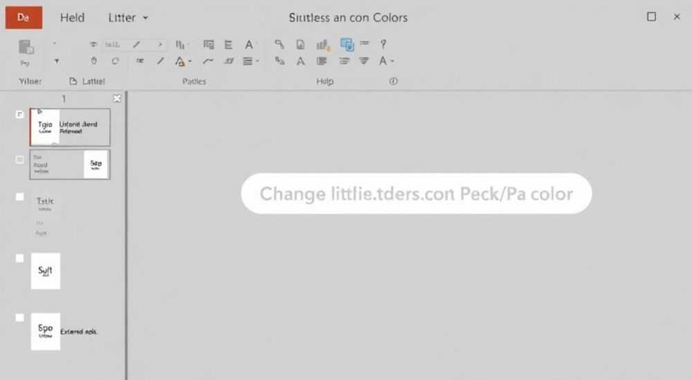Как в powerpoint изменить цвет гиперссылки