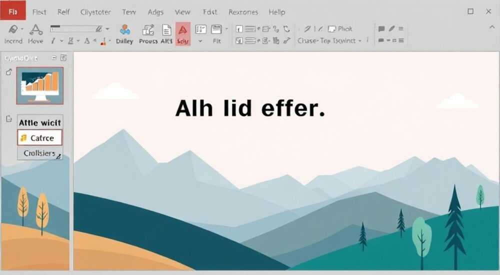 как в powerpoint написать текст