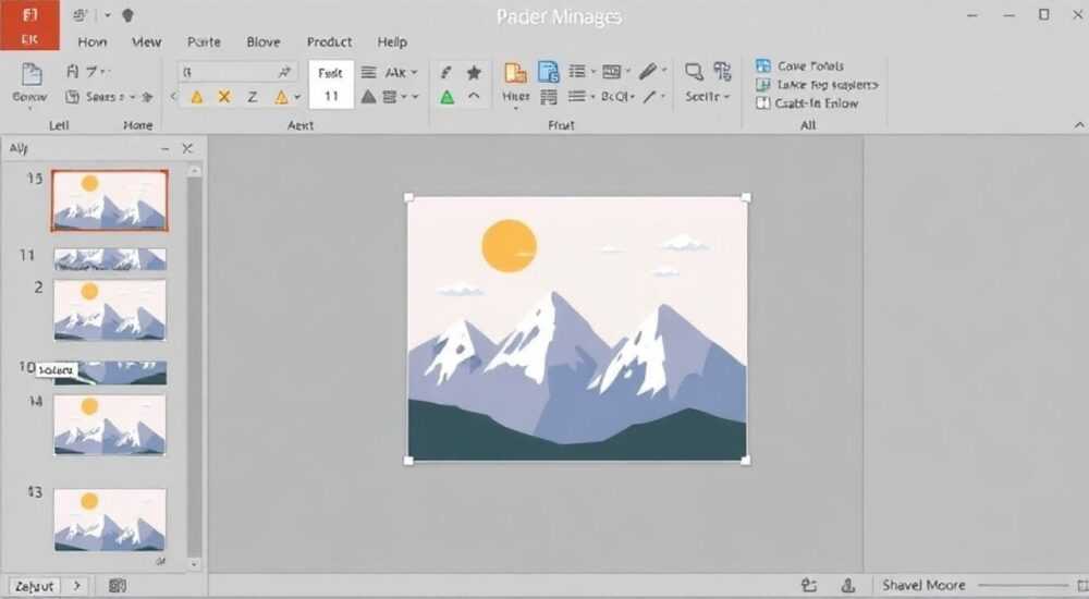 как в powerpoint сделать картинку