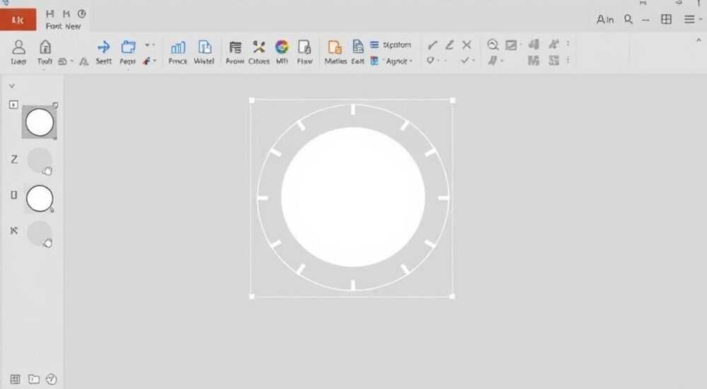 Как в powerpoint сделать рисунок круглым