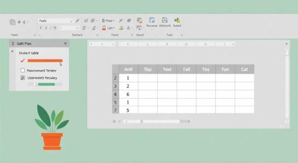 Как в powerpoint вставить таблицу из excel