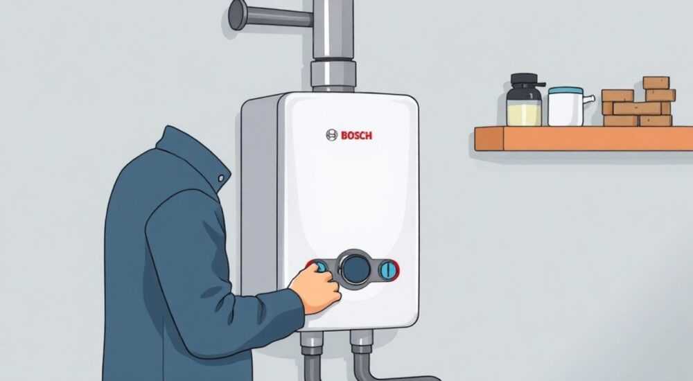 Как включить котел bosch