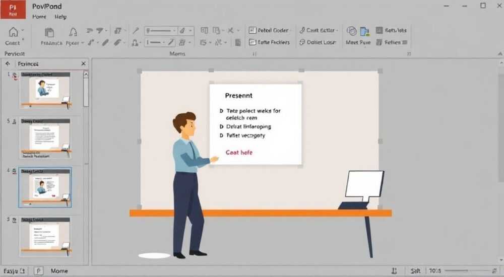 Как включить режим докладчика в презентации powerpoint