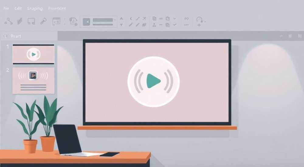 Как включить звук в презентации powerpoint